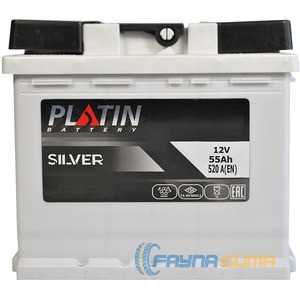 Купити Акумулятор PLATIN Silver MF 55Ah 520A L plus (h175)