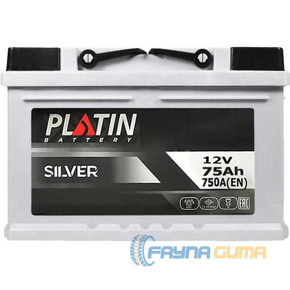 Купити Акумулятор PLATIN Silver MF 75Ah 750A R Plus (L3)