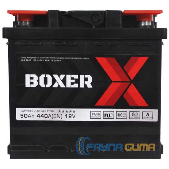 Купити Аккумулятор BOXER (545 88) (LB1) 50Ah 440A R+ 50Ah 440A R+