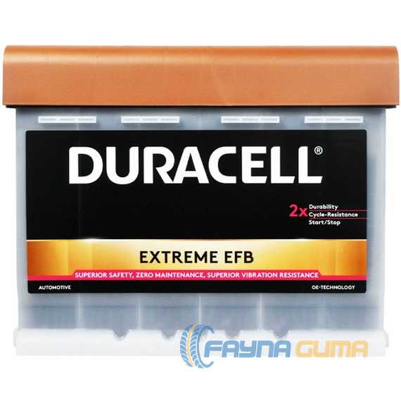 Аккумулятор DURACELL Extreme EFB - 