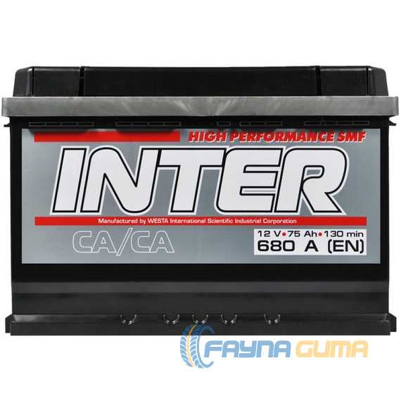 Купити Аккумулятор INTER high performance 60Ah 580A R+