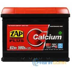 Купить Аккумулятор ZAP Plus 62Ah 580A R Plus (562 95) (L2)