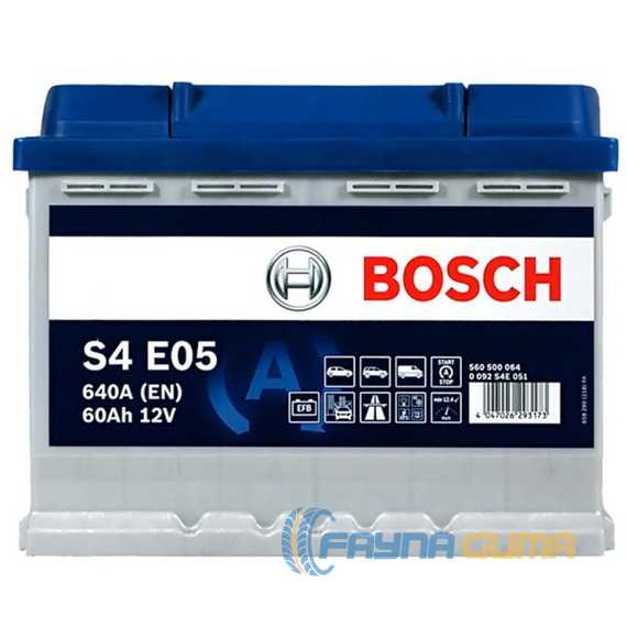 аккумулятор BOSCH EFB (S4E 051) (L2) - 