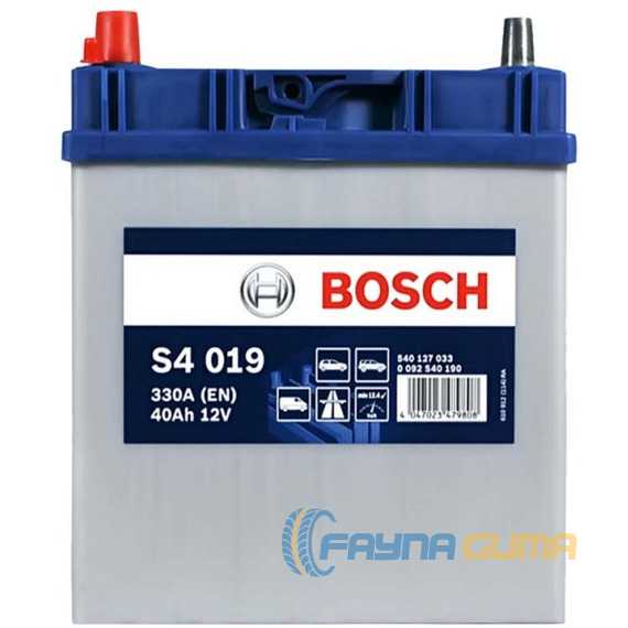 Аккумулятор BOSCH (S40 190) (B19) Asia - 