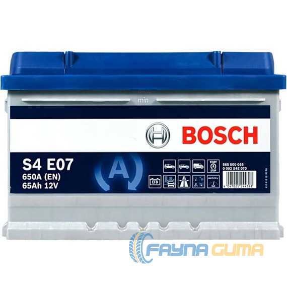 Аккумулятор BOSCH EFB (S4E 070) (LB3) - 