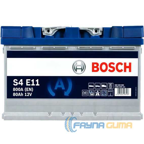 Аккумулятор BOSCH EFB (S4E 111) (L4) - 