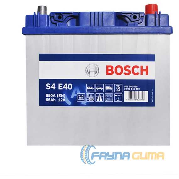 Аккумулятор BOSCH EFB Asia (S4E 400) (D23 - 