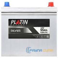 Купити Аккумулятор PLATIN Silver Asia SMF 55Ah 520A L+ (NS60)