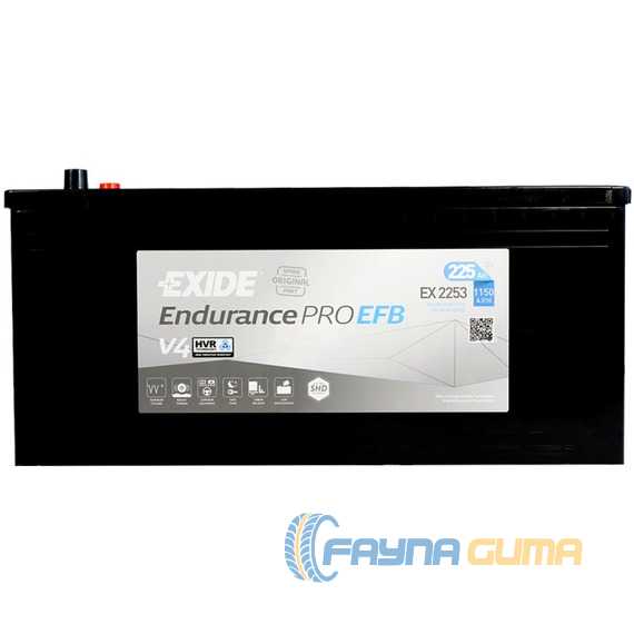 Аккумулятор EXIDE (EX2253) EXIDE ENDURANCE PRO EFB+ HVR - 