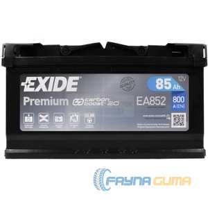 Купить Аккумулятор EXIDE Premium (EA852) 6СТ-85 R+