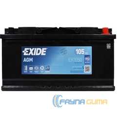 Купить Аккумулятор EXIDE Start-Stop AGM (EK1050) 6СТ-105 R+ (L6)