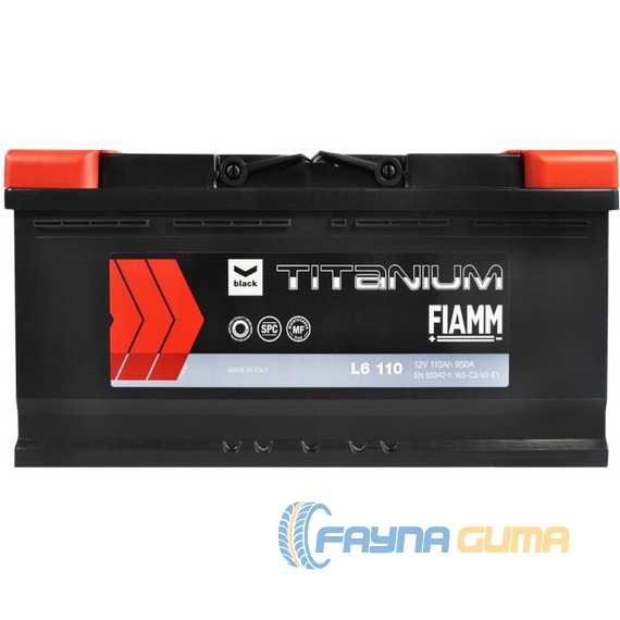 Купити Аккумулятор FIAMM Titanium Black 6СТ-110 R+ (L6)