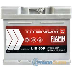 Купить Аккумулятор FIAMM Titanium Pro 6СТ-50 R+ (L1B)