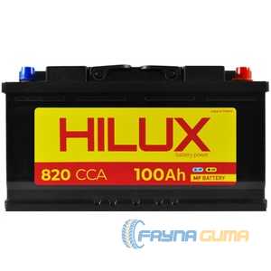 Купить Аккумулятор HILUX Black 6СТ-100 R+ (L5)