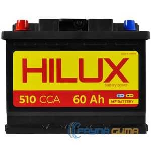 Купить Аккумулятор HILUX Black 6СТ-60 R+ (L2)