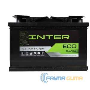Купить Аккумулятор INTER Eco 6СТ-77 R+ (L3)