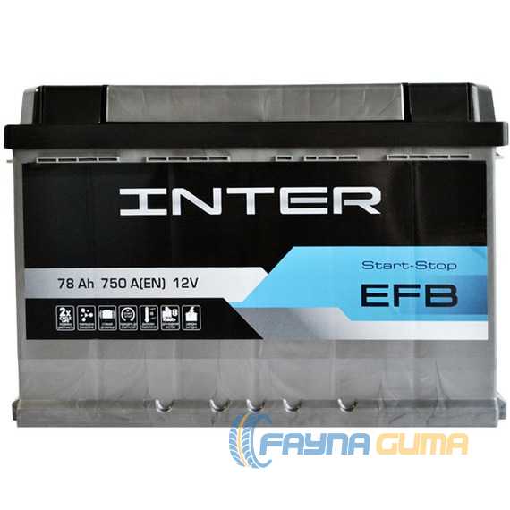 Аккумулятор INTER EFB - 