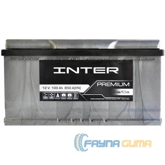 Купити Аккумулятор INTER Premium 6СТ-100 L+ (L5)