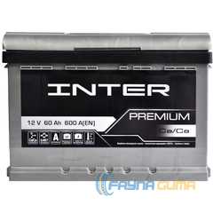 Купити Аккумулятор INTER Premium 6СТ-60 R+ (L2B)
