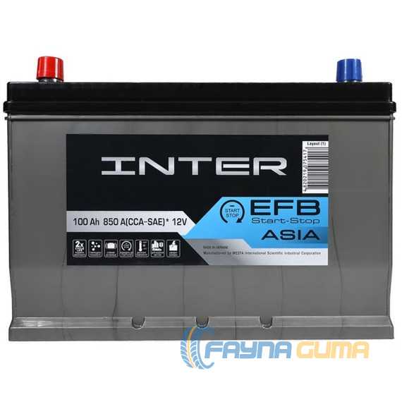 Аккумулятор INTER EFB Premium Asia - 