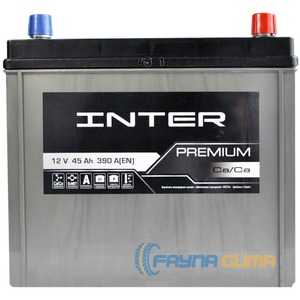 Купити Аккумулятор INTER Premium Asia 6СТ-45 R+ (B24)