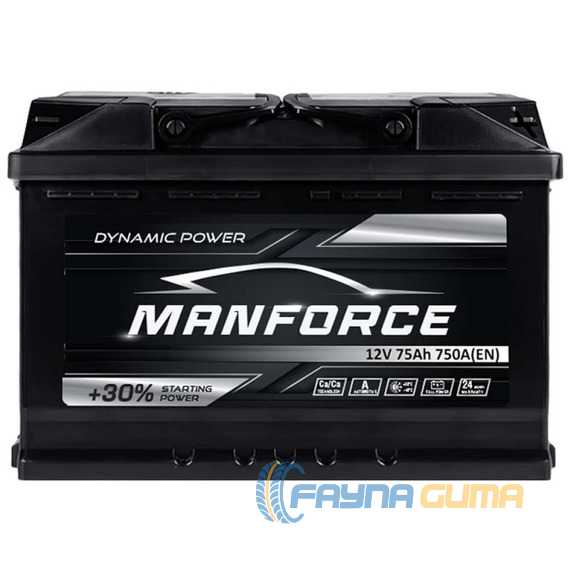 Купить Аккумулятор MANFORСE MF 6СТ-75 R+ (L3)