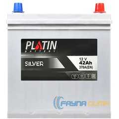 Купити Аккумулятор PLATIN Silver Asia SMF 6СТ-42 R+ (NS40)