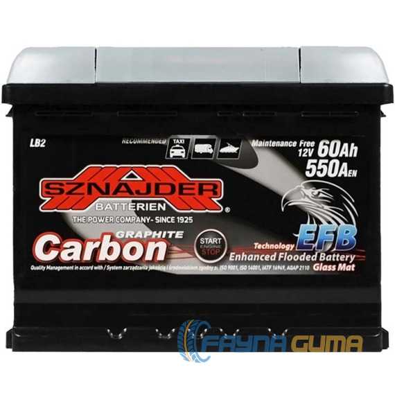 Аккумулятор SZNAJDER Carbon Start Stop EFB - 