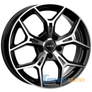 Купити Легковий диск MAK Gravel Black Mirror R17 W7.5 PCD6x139.7 ET38 DIA67.1