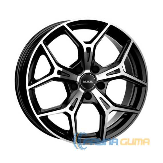 Купити Легковий диск MAK Gravel Black Mirror R17 W7.5 PCD6x139.7 ET38 DIA67.1