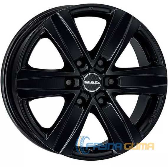 Купити Легковий диск MAK STONE6 GLOSS BLACK R18 W8 PCD6x139.7 ET15 DIA106.1