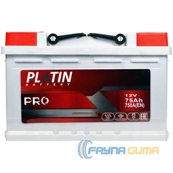 Купити Аккумулятор PLATIN Pro MF 6СТ-75 L+ (L3В)