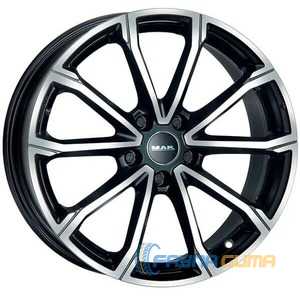Купити Легковий диск MAK DAVINCI BLACK MIRROR R18 W7 PCD5x114.3 ET48 DIA56.1