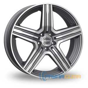 Купити Легковий диск MAK Lewis GMMF R20 W9 PCD5x112 ET57 DIA66.6