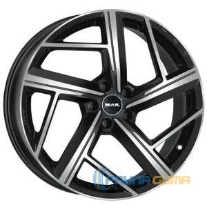 Купить Легковой диск MAK QVATTRO BLACK MIRROR R20 W8.5 PCD5x112 ET38 DIA57.1
