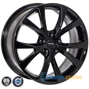 Купити Легковий диск ZW 9097 Black R18 W8 PCD5x108 ET40 DIA63.4