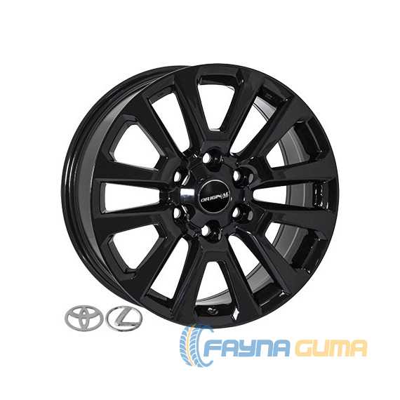 Купити Легковий диск ZW BK5881 BLACK R18 W7.5 PCD6x139.7 ET25 DIA106.1