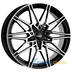 Купити Легковий диск MAK Koenig Black Mirror R18 W7.5 PCD5x112 ET22 DIA66.6