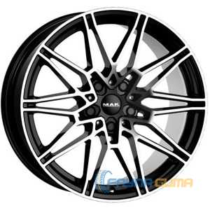 Купить Легковой диск MAK Koenig-D Black Mirror R19 W9.5 PCD5x112 ET20 DIA66.6