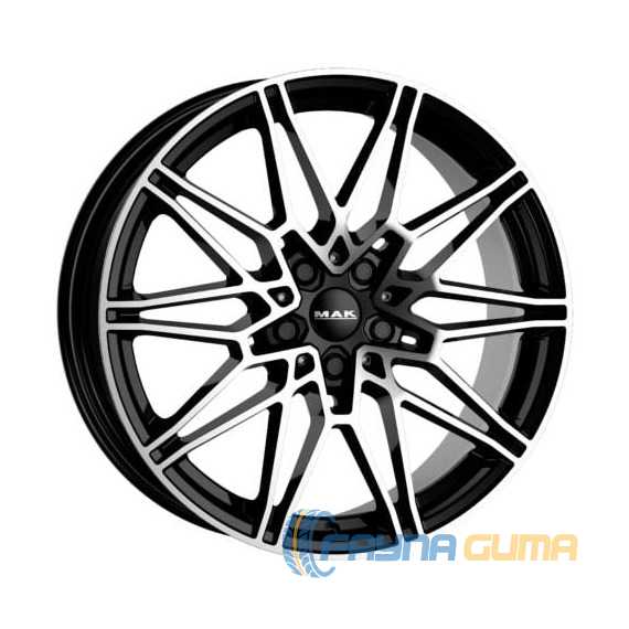 Купити Легковий диск MAK Koenig Black Mirror R18 W7.5 PCD5x112 ET49 DIA66.6