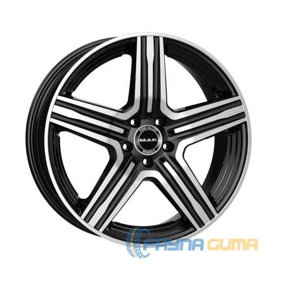 Купити Легковий диск MAK Lewis Black Mirror R20 W8.5 PCD5x112 ET51 DIA66.6
