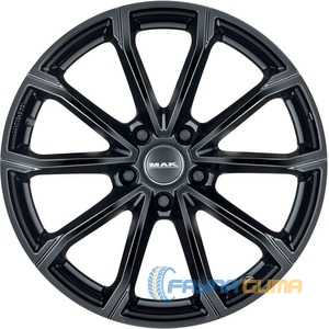 Купити Легковий диск MAK DAVINCI GLOSS BLACK R18 W7 PCD5x114.3 ET40 DIA60.1