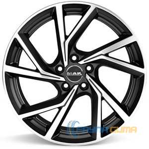Купити Легковий диск MAK KASSEL BLACK MIRROR R19 W7.5 PCD5x114.3 ET47 DIA67.1