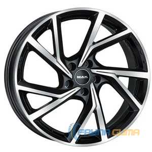 Купити Легковий диск MAK KASSEL BLACK MIRROR R19 W8 PCD5x114.3 ET50 DIA76