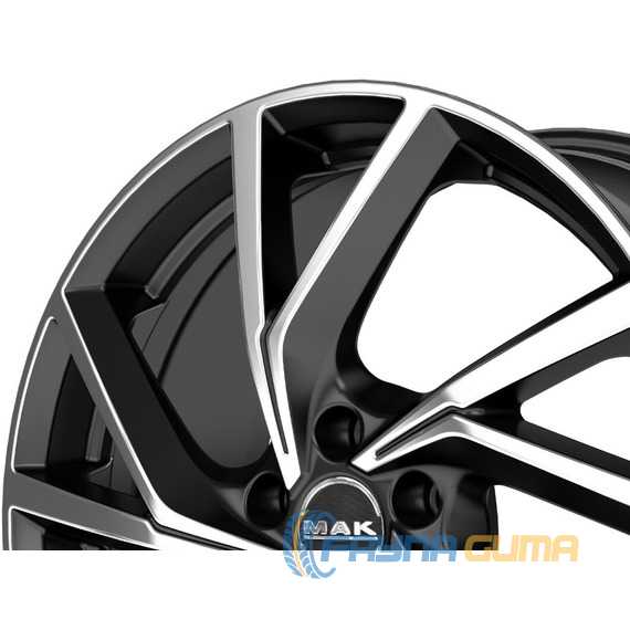 Купить Легковой диск MAK KASSEL BLACK MIRROR R19 W8.5 PCD5x112 ET45 DIA66.45
