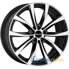 Купити Легковий диск MAK WOLF BLACK MIRROR R19 W7 PCD5x114.3 ET40 DIA66.1