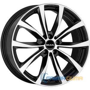 Купити Легковий диск MAK WOLF BLACK MIRROR R19 W7 PCD5x114.3 ET40 DIA66.1