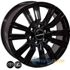 Легковий диск REPLICA LEXUS 1754 BLACK - 