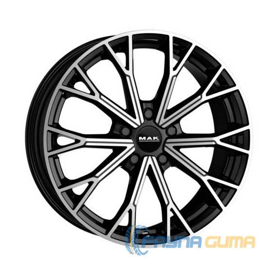 Купити Легковий диск MAK Asphalt Black Mirror R19 W8 PCD5x112 ET47 DIA57.1