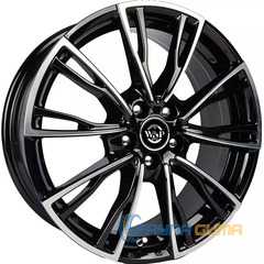 Купить Легковой диск WSP ITALY WD006 Lugano Glossy Black Polished R21 W8.5 PCD5x108 ET44.5 DIA63.4